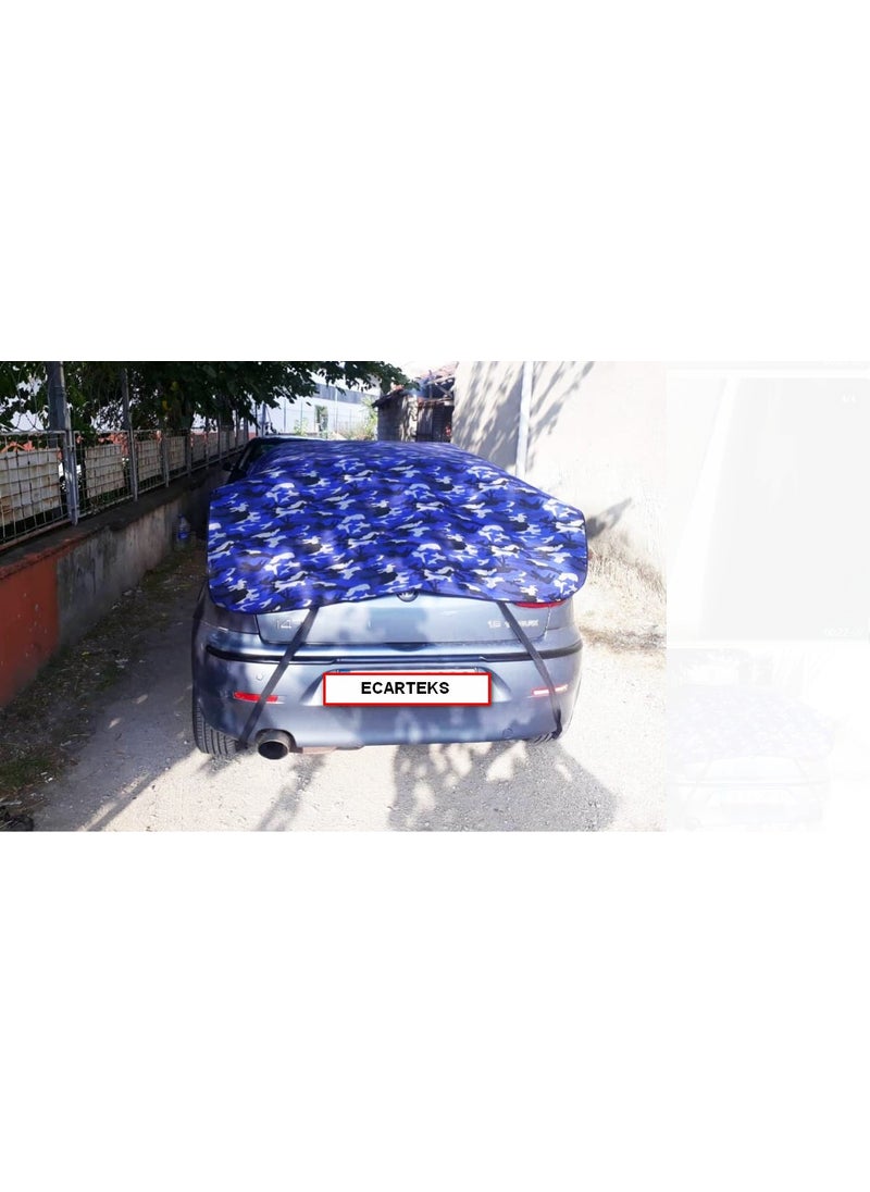 Ecarteks - - Nissan Micra Sponge Filled Hail Tarpaulin - Image 1