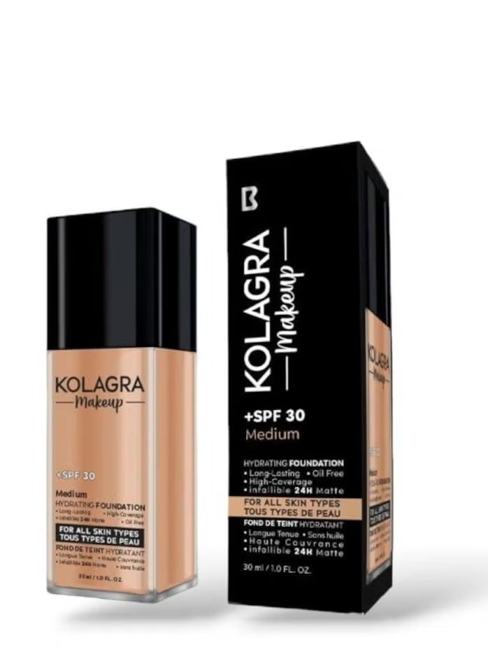 kolagra makeup Foundation SPF30+ Medium