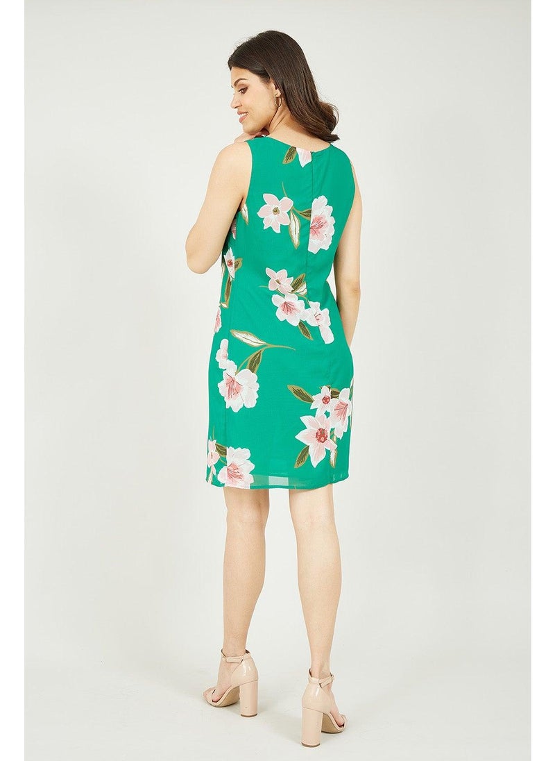 Yumi Floral Sleeveless Dress - Image 4