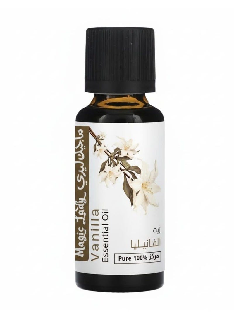 ماجيك ليدي زيت الفانيلا  العطري  النقي 25 ملليلتر - Image 1