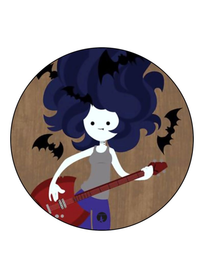 Adventure Time Printed Mousepad Brown/Purple/Red