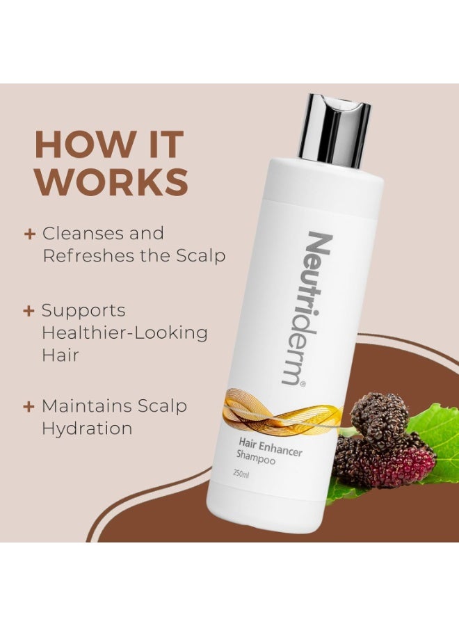 نيوتري ديرم نيوتريديرم شامبو معزز للشعر - 250 مل - Image 5