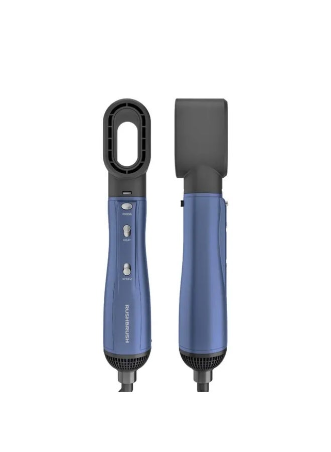 Rush Brush Plus 6 Air Styler, 1300 Watt, 3 Temperatures - Navy Blue - Image 2