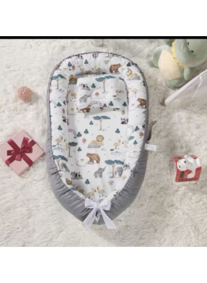 Soft Cotton Baby Nest Lounger