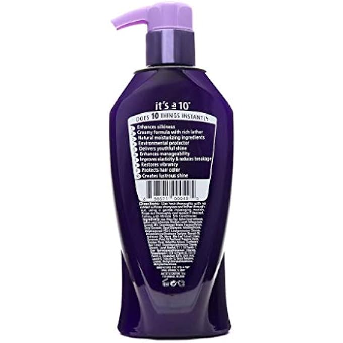 It's a 10 HAIRCARE SILK EXPRESS MIRACLE SILK SHAMPOO, 10 FL. OZ. (PACK OF 2) - Image 2
