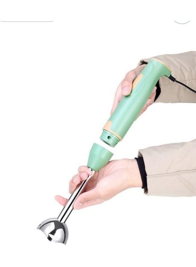 خلاط يدوي بقوة 400 واط مع خاصية السرعة المتغيرة، مصنوع من مادة ABS والفولاذ المقاوم للصدأ، منخفض الضوضاء، موفر للطاقة - Image 2