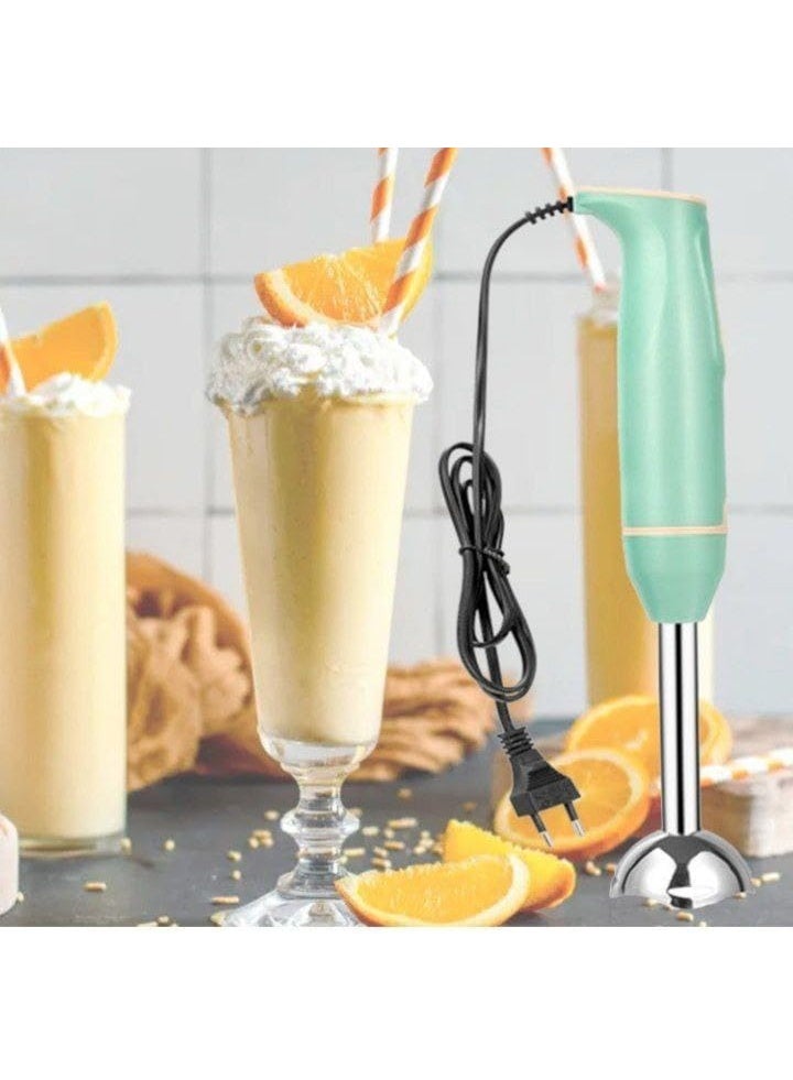 خلاط يدوي بقوة 400 واط مع خاصية السرعة المتغيرة، مصنوع من مادة ABS والفولاذ المقاوم للصدأ، منخفض الضوضاء، موفر للطاقة - Image 3