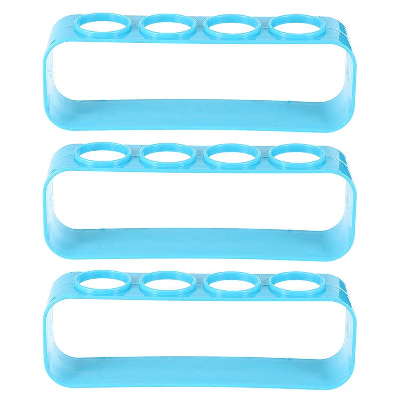 Tube Racks for Laboratory Use, Durable PVC Material, Ideal for School Science Experiments - Image 1