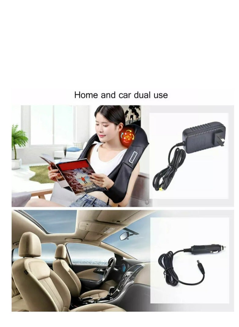 Relax Smart Neck Massager with Heat, Shiatsu Massager for Neck, Back, Shoulder, Foot and Leg, Deep Tissue 3D Kneading Helps to Relax Muscles at Home and Car, Comfort Gifts for Women and Men  - Image 5