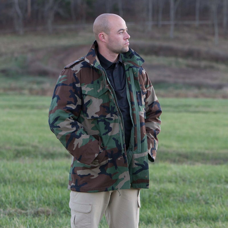 Propper Men's M65 Field Coat, Woodland, XX-Large Regular - Image 3