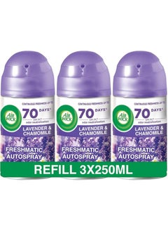 Airwick Air Freshener Automatic Spray Refill - Lavender, 250 ml, 2&1