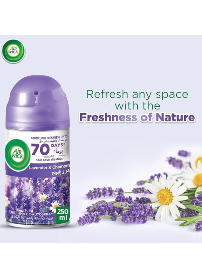 Air Wick - Airwick Air Freshener Automatic Spray Refill - Lavender, 250 ml, 2&1 - Image 1