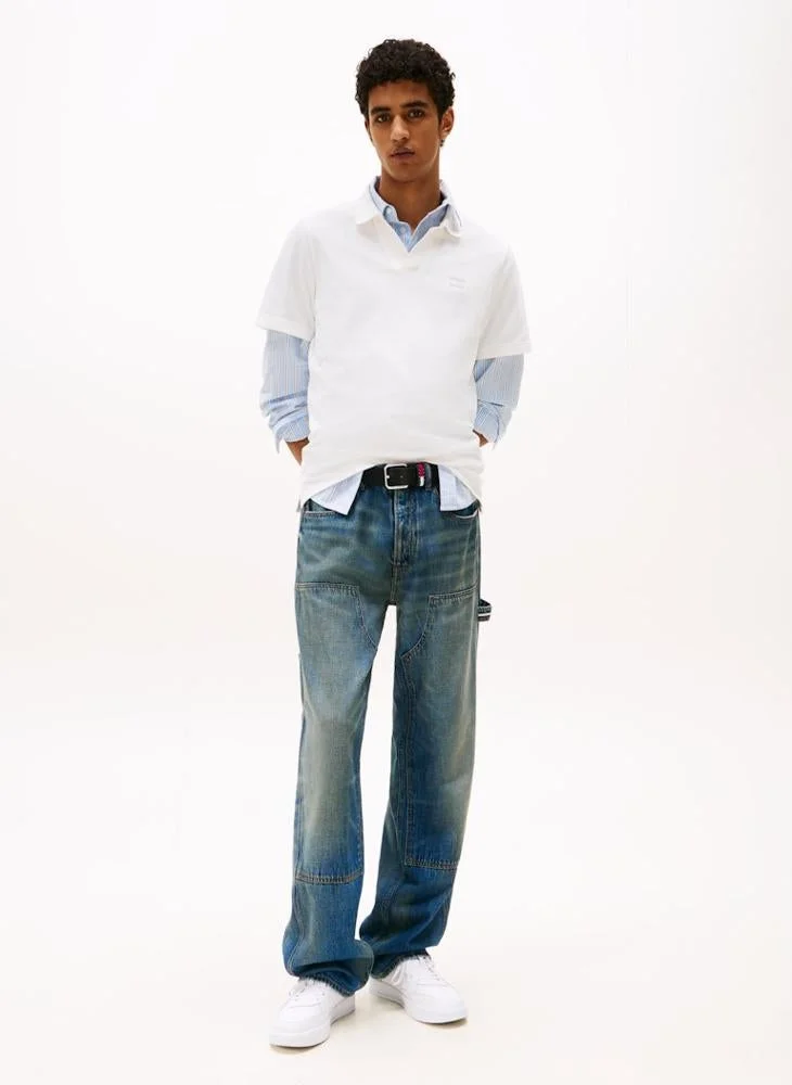 TOMMY JEANS  Regular Fit Skipper Polo for Men | Best Price UAE