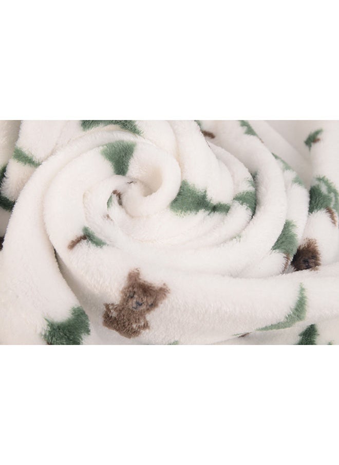 hudson baby Plush Blanket And Toy Forest Bear  - Image 5