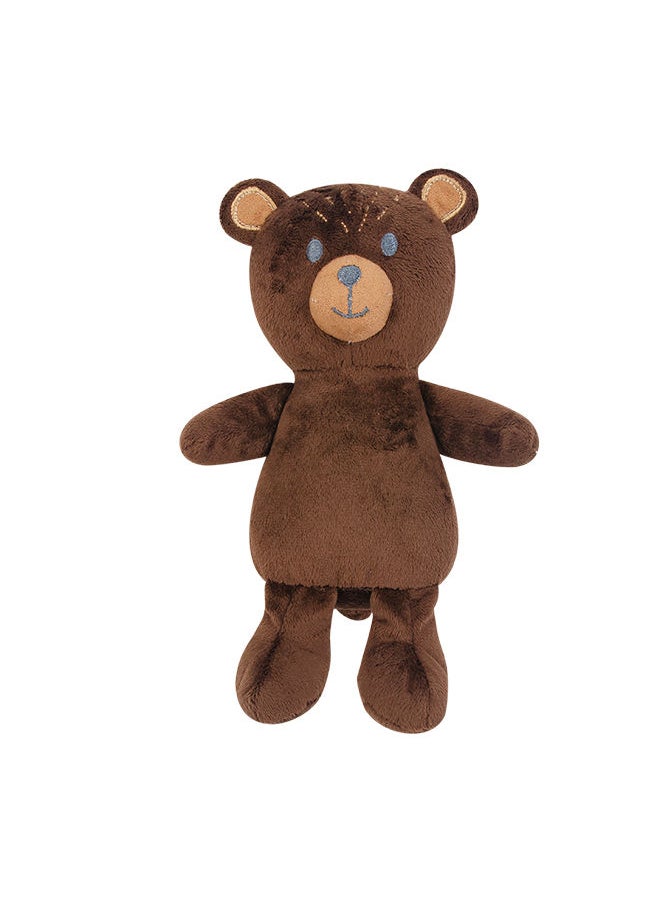 hudson baby Plush Blanket And Toy Forest Bear  - Image 4