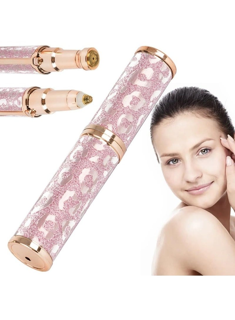 بلوليس جهاز إزالة الشعر المحمول بدون ألم – جهاز كهربائي 2 في 1 لإزالة شعر الوجه والحواجب للنساء – قابل لإعادة الشحن-003 - Image 1