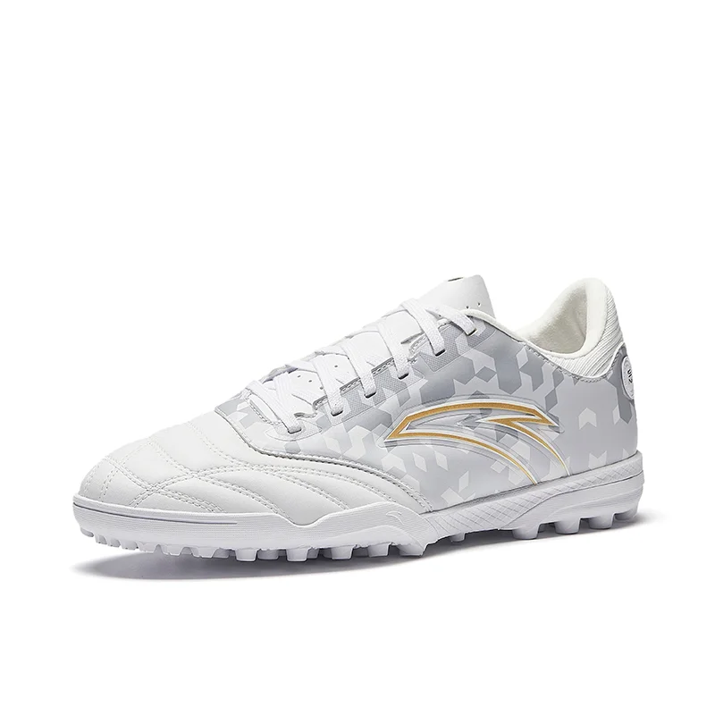 ANTA ANTA Men's Football Shoes White/Cloud Grey-FOOTBALL