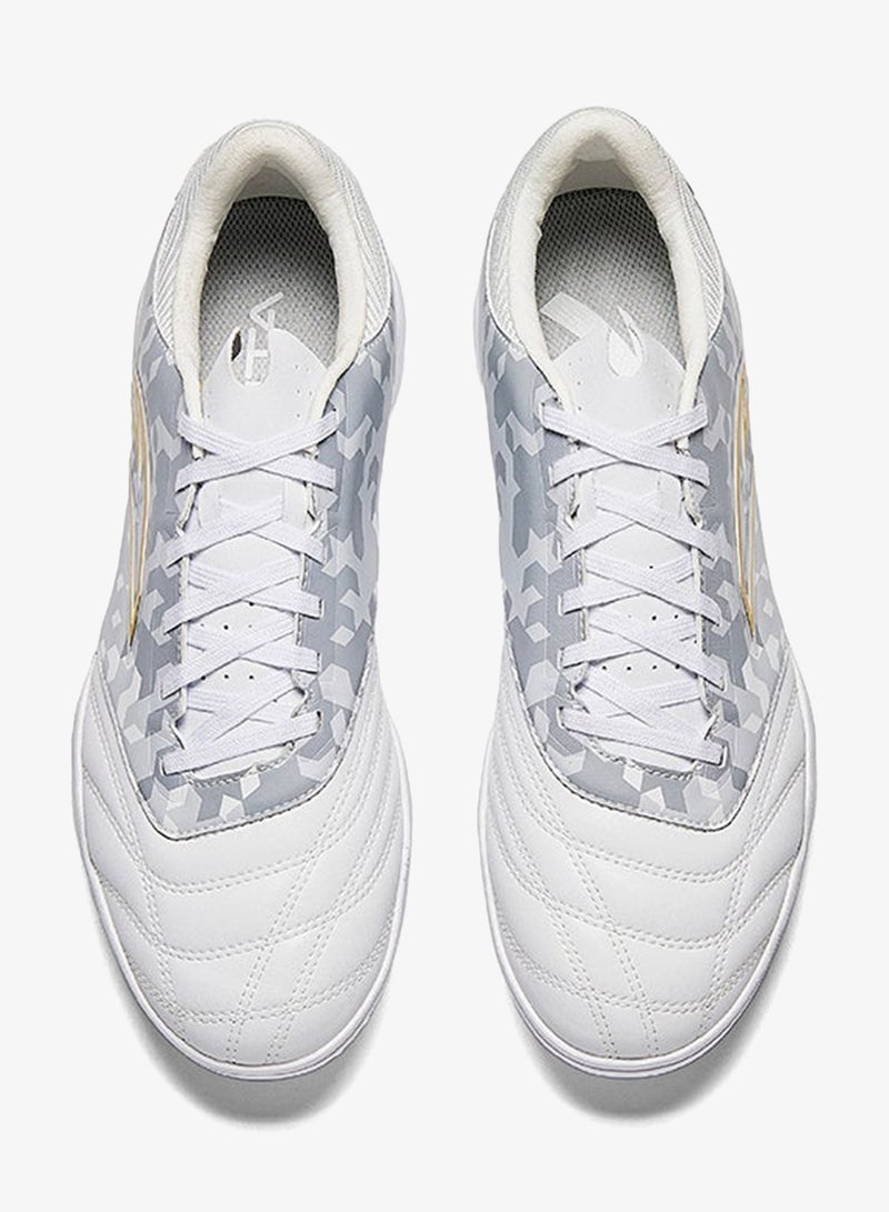 انتا أحذية كرة قدم رجالية أنتا أبيضرمادي فاتح - Image 3