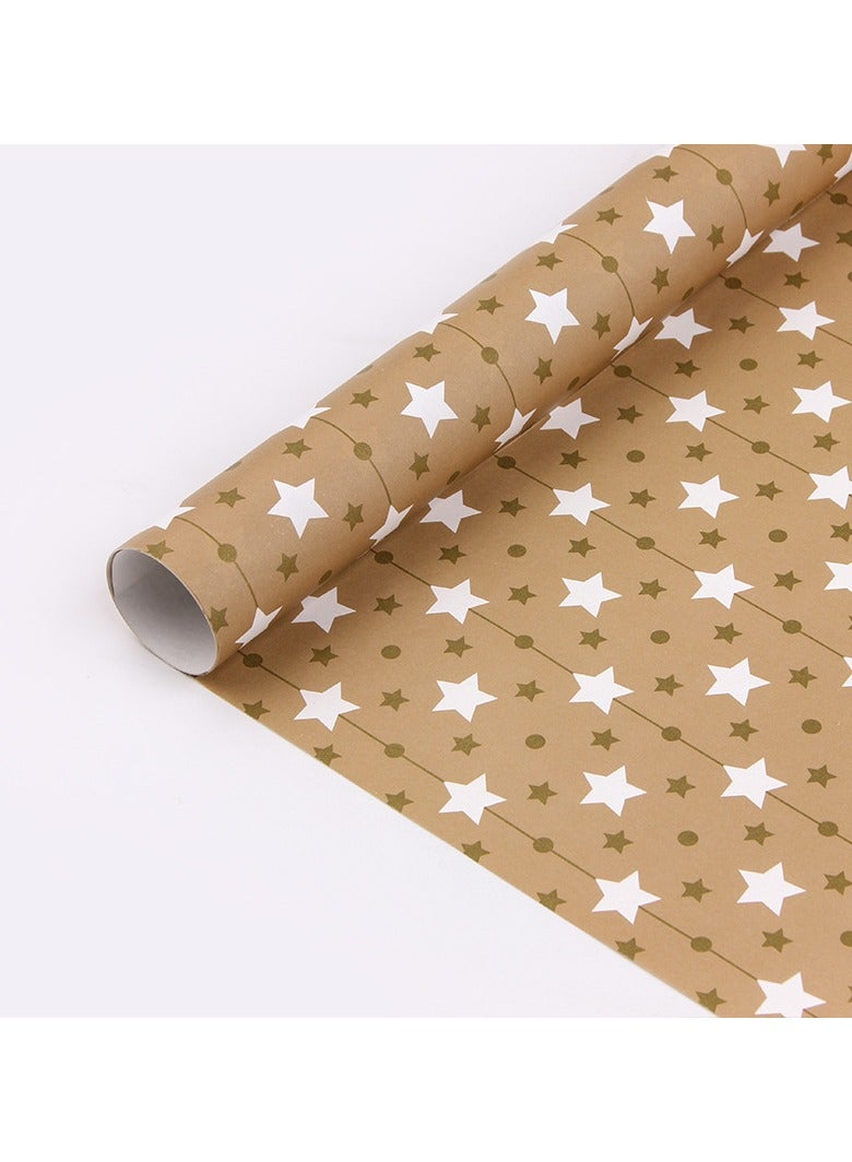 Sakina 12pcs Gift Wrapping Paper Set with Ribbon Sticker Tape, Durable Gift Wrap Set for Birthday Party, Valentine’s Day, Wedding, Baby Shower, Bridal Shower, Graduation - Image 4
