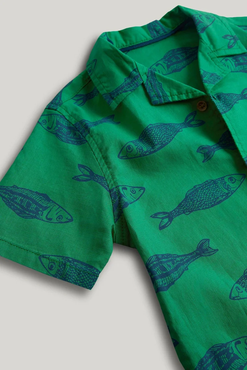 مذركير قميص سمك أخضر