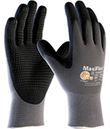 PIP MaxiFlex Endurance 34-844/XL Seamless Knit Nylon Glove with Nitrile Coated Micro-Foam Grip on Palm and Fingers, Micro Dot Palm (Pack of 12) - Image 2