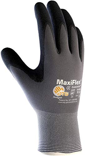 PIP MaxiFlex Endurance 34-844/XL Seamless Knit Nylon Glove with Nitrile Coated Micro-Foam Grip on Palm and Fingers, Micro Dot Palm (Pack of 12) - Image 4