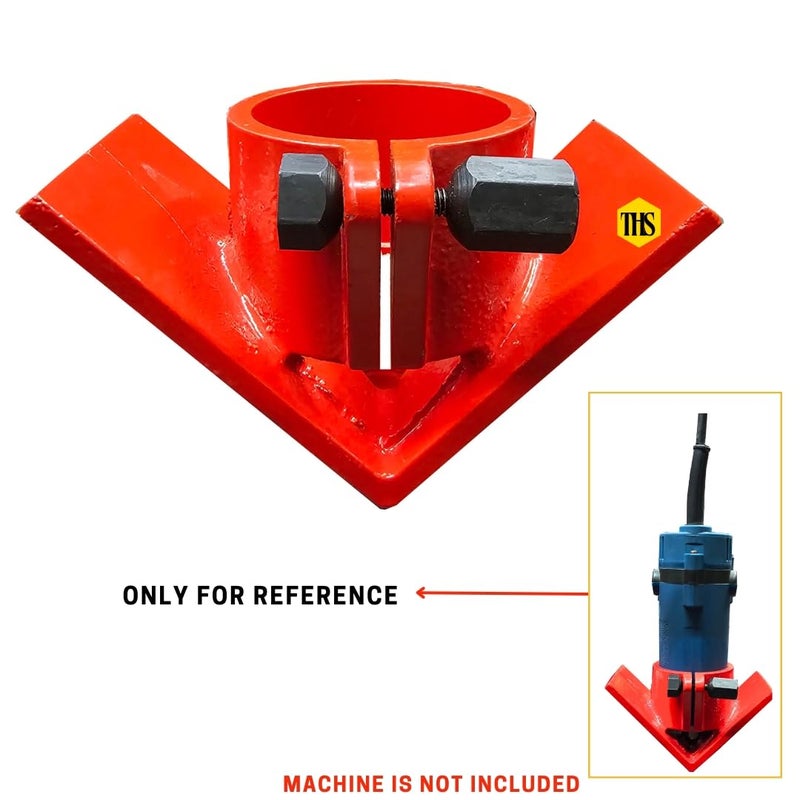 THS V Type Wood Trimmer Iron Guard Used For End to End Cut - Image 4