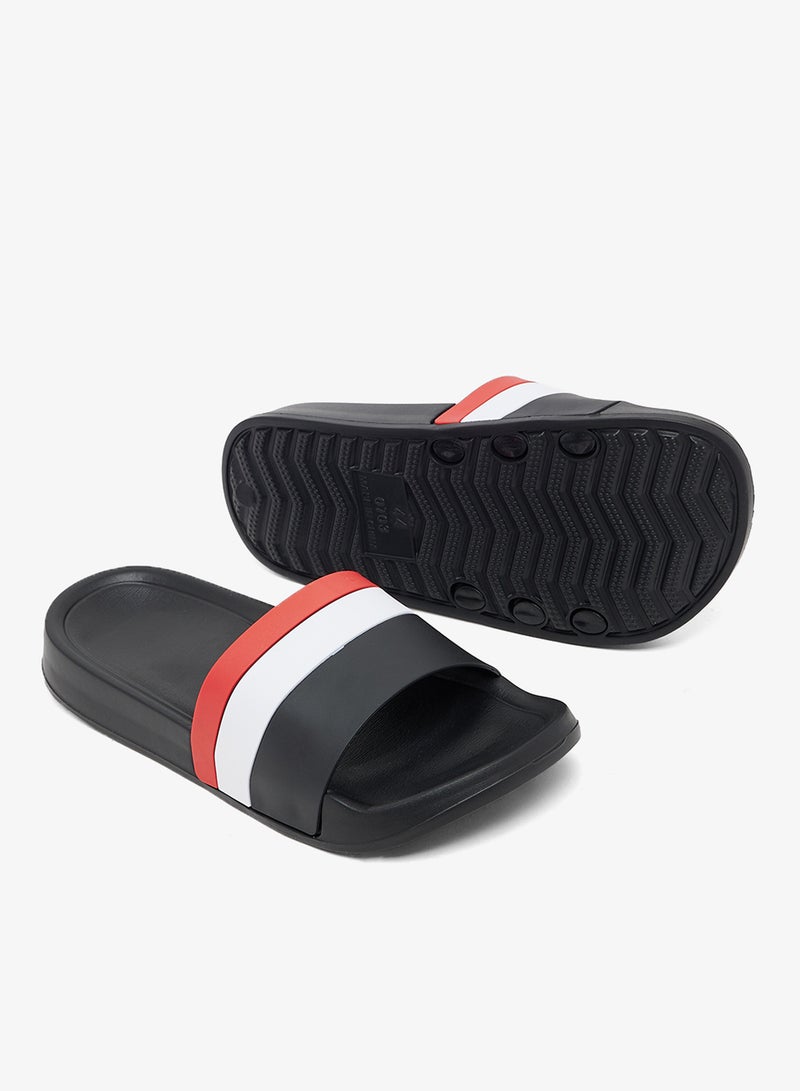 Seventy Five Colour Block Casual Slides - Image 3