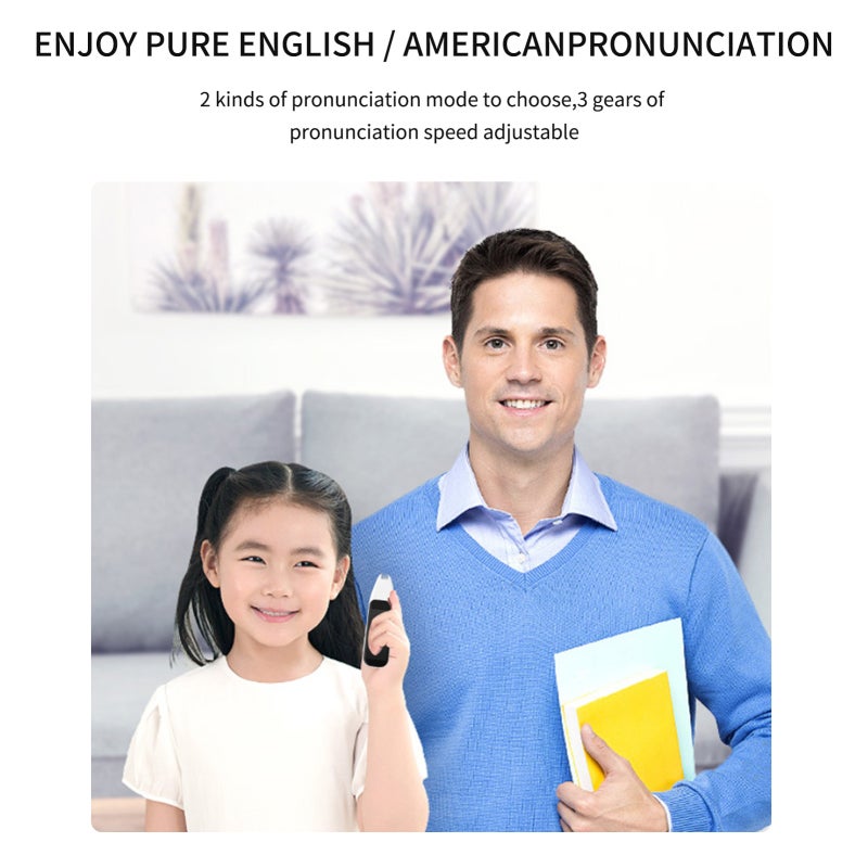 DOSMONO Text To Speech Scanner Pen: 3.46" Touchscreen, 112-Language Translation, 88g Compact Size, 2.6M FLTRP Words - AI Learning Tool, Offline & Online Support for Students Language Learners - Image 4