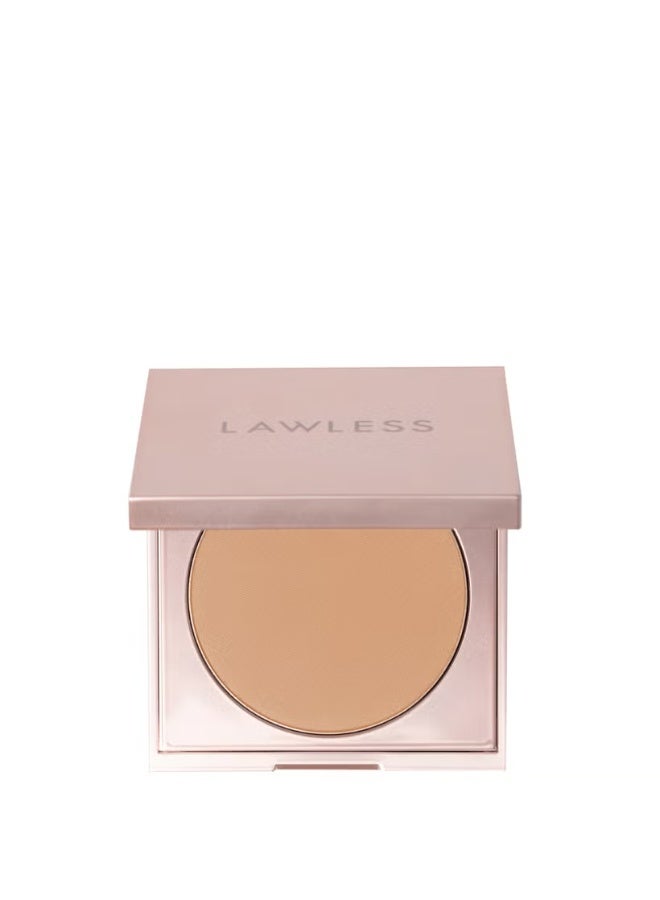 LAWLESS BEAUTY Skin-Smoothing Talc-Free Perfecting Powder - Light Medium - Image 1