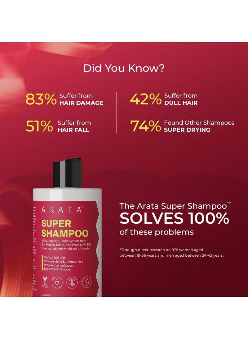 Arata Super Shampoo 300ml - Image 3