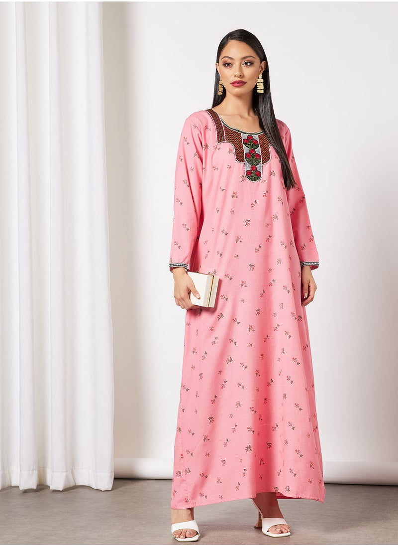 HANA & SARA - Trendy Maxi Jalabiya - Image 1
