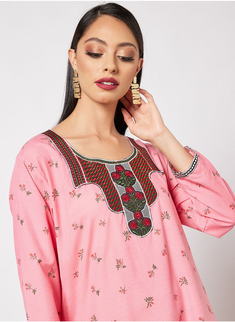 HANA & SARA - Trendy Maxi Jalabiya - Image 1