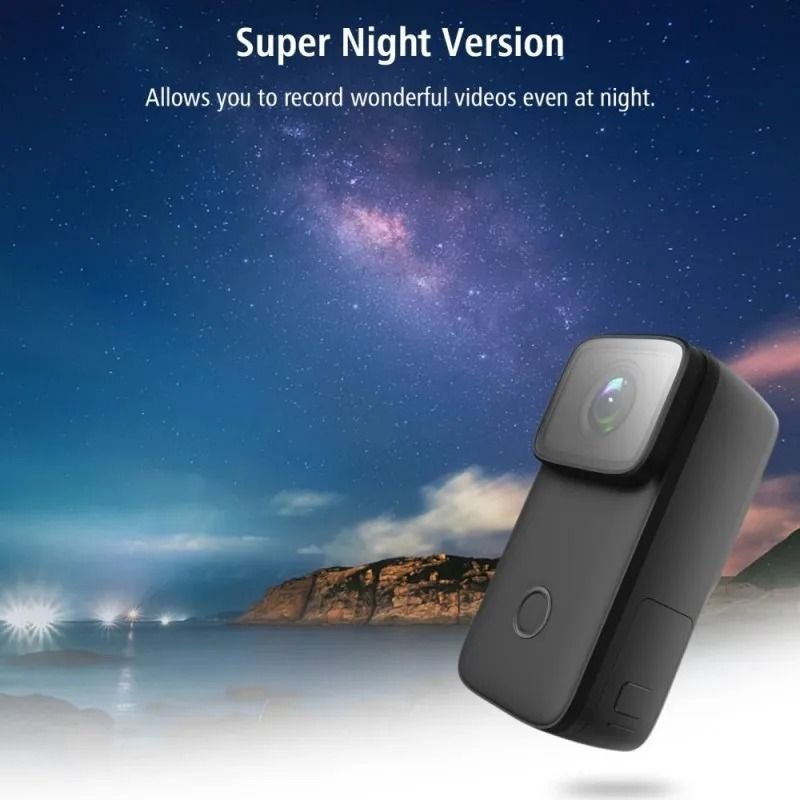 Sjcam C200 Standard 4K 30fps Mini Action Camera, Waterproof 40m, Helmet Vlog Diving Bike Motorcycle Camera, Black - Image 5