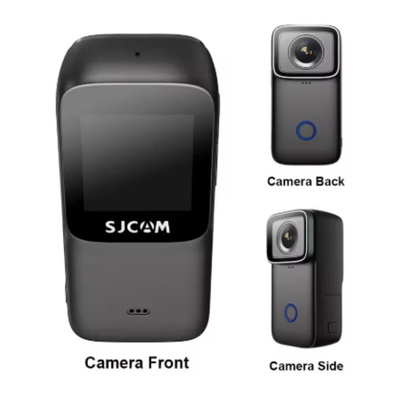 Sjcam C200 Standard 4K 30fps Mini Action Camera, Waterproof 40m, Helmet Vlog Diving Bike Motorcycle Camera, Black - Image 4