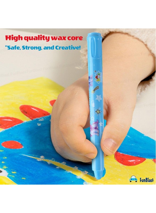 فنبلاست أقلام تلوين فن بلاست للأطفال - قابلة للغسل، ناعمة كالحرير، قابلة للالتواء، 24 لونًا، في علبة، مجموعة أقلام تلوين للأطفال، مجموعة أقلام تلوين فنية للأطفال، مجموعة رسم وتلوين (فضاء) - Image 5