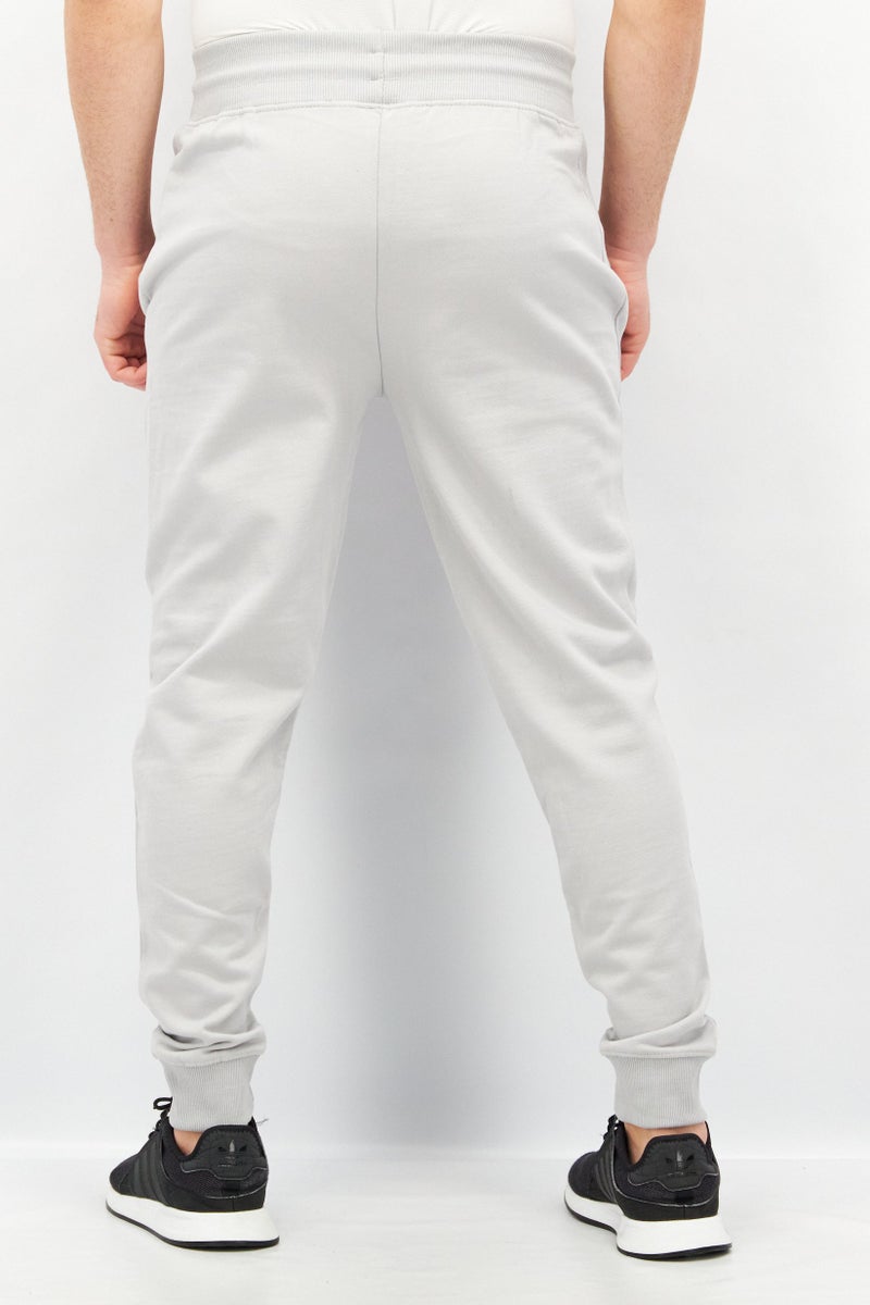 Le tigre Men Regular Fit Brand Logo Jogger Pants, High Rise - Image 2