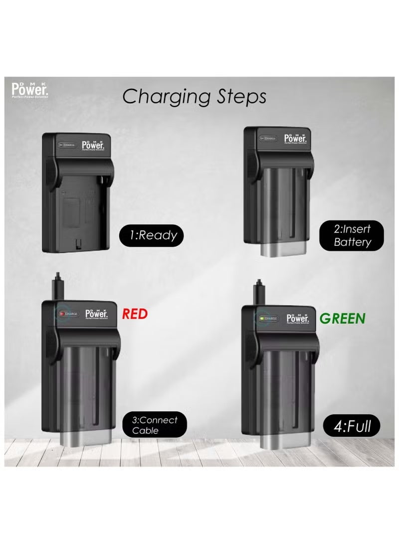 DMK Power EN-EL9 TC-USB1 Single USB Charger Compatible with Nikon D5000, D3000, D60, D40X, D40 Digital SLR Camera - Image 5