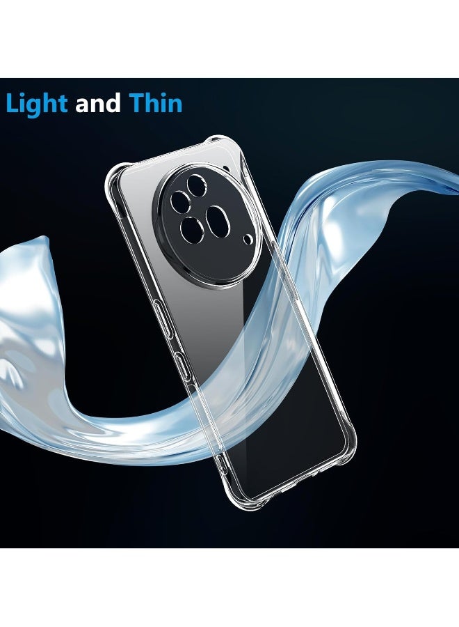 DUSALA Nothing Phone 3a Pro Crystal Clear Back Cover Case 360 Degree Protection Shock Proof Design Transparent Back Cover Case for Nothing Phone 3a Pro - Image 3