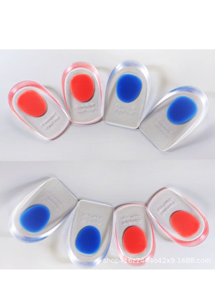 Soft Silicone Gel Heel Cushion with Insole for Heel Care - Image 2