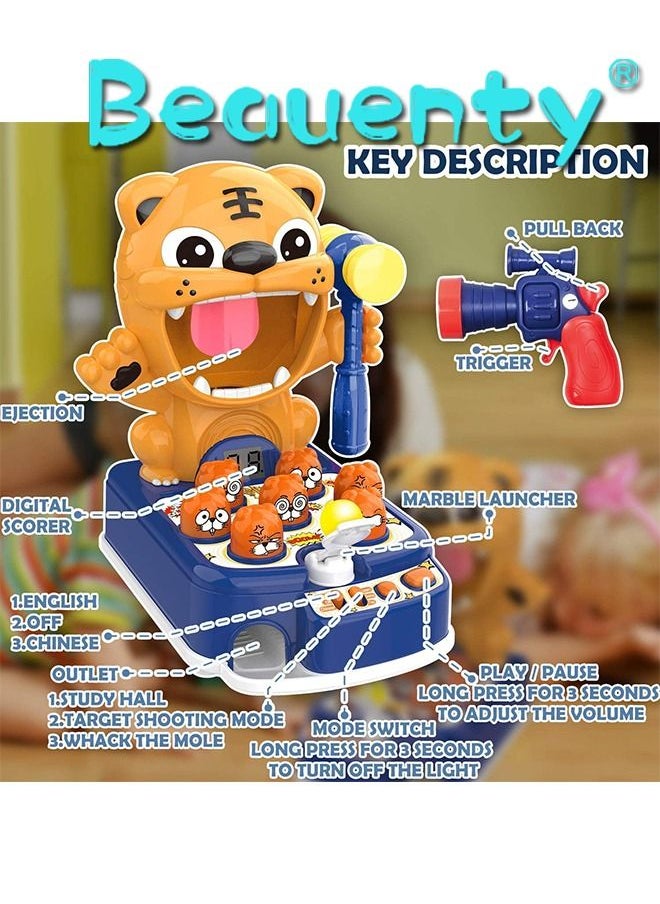 Beauenty - 3 in 1 Whack A Mole for Hammering and Pounding Game Toys - Image 1