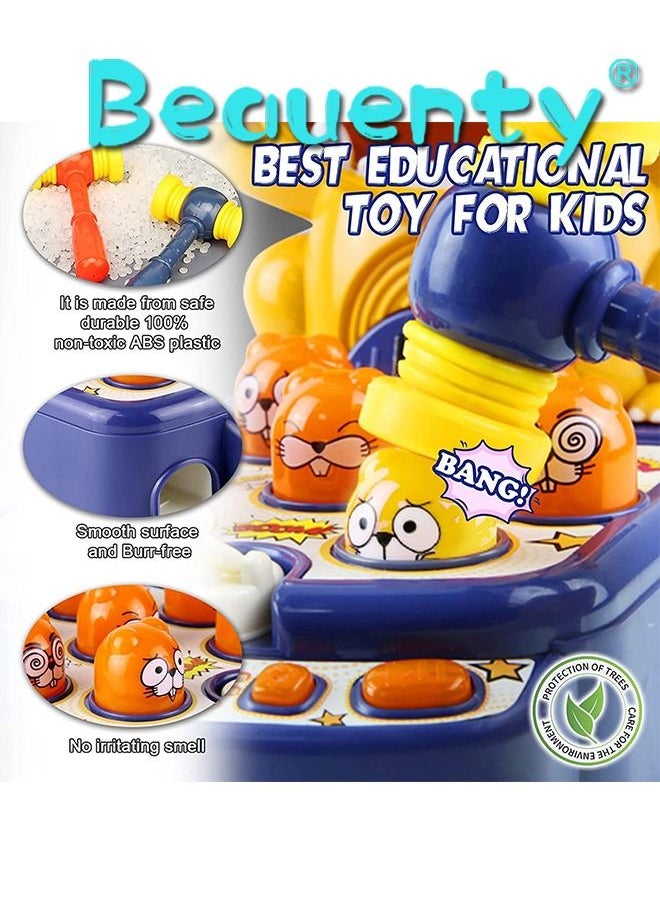 Beauenty - 3 in 1 Whack A Mole for Hammering and Pounding Game Toys - Image 1