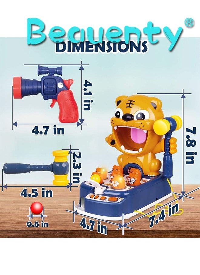 Beauenty - 3 in 1 Whack A Mole for Hammering and Pounding Game Toys - Image 1