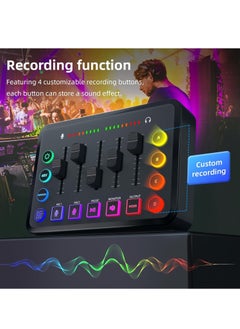 XiuWoo Podcast Equipment Bundle, BM 800 Podcast Microphone Bundle with F9 Voice Changer, Condenser Microphone Recording Studio Package for Podcasting Live Streaming Singing PC Mobile TikTok YouTube  - Image 2