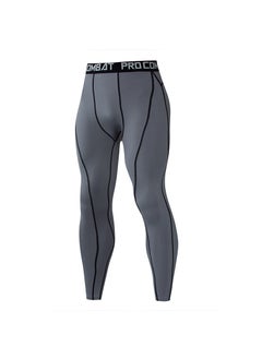 Generic Mens Colorful High-Elastic Fitness Running Tights Green Trousers  - Image 3