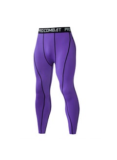 Generic Mens Colorful High-Elastic Fitness Running Tights Green Trousers  - Image 2