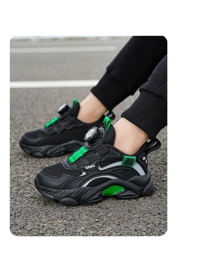 NIBEMINENT Children Shoes Boys Sneakers Fashion Mesh Breathable Kids Sports Casual Sneakers Running Tennis Shoes  Boy - Image 2