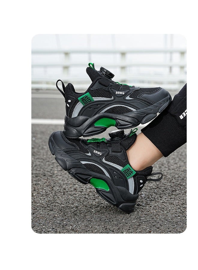 NIBEMINENT Children Shoes Boys Sneakers Fashion Mesh Breathable Kids Sports Casual Sneakers Running Tennis Shoes  Boy - Image 3