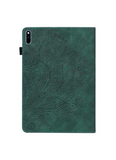 Zaboon Case For Huawei MatePad 10.4 Peacock Embossed Pattern TPU + PU Horizontal Flip Leather Case with Holder & Card Slots & Wallet & Sleep / Wake-up Function  - Image 3