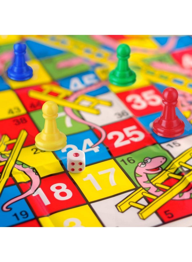 Shappy 32 Pieces Board Game Pawns Multicolor Plastic Game Pieces for Chess Tabletop Markers 1 Inch - Image 4